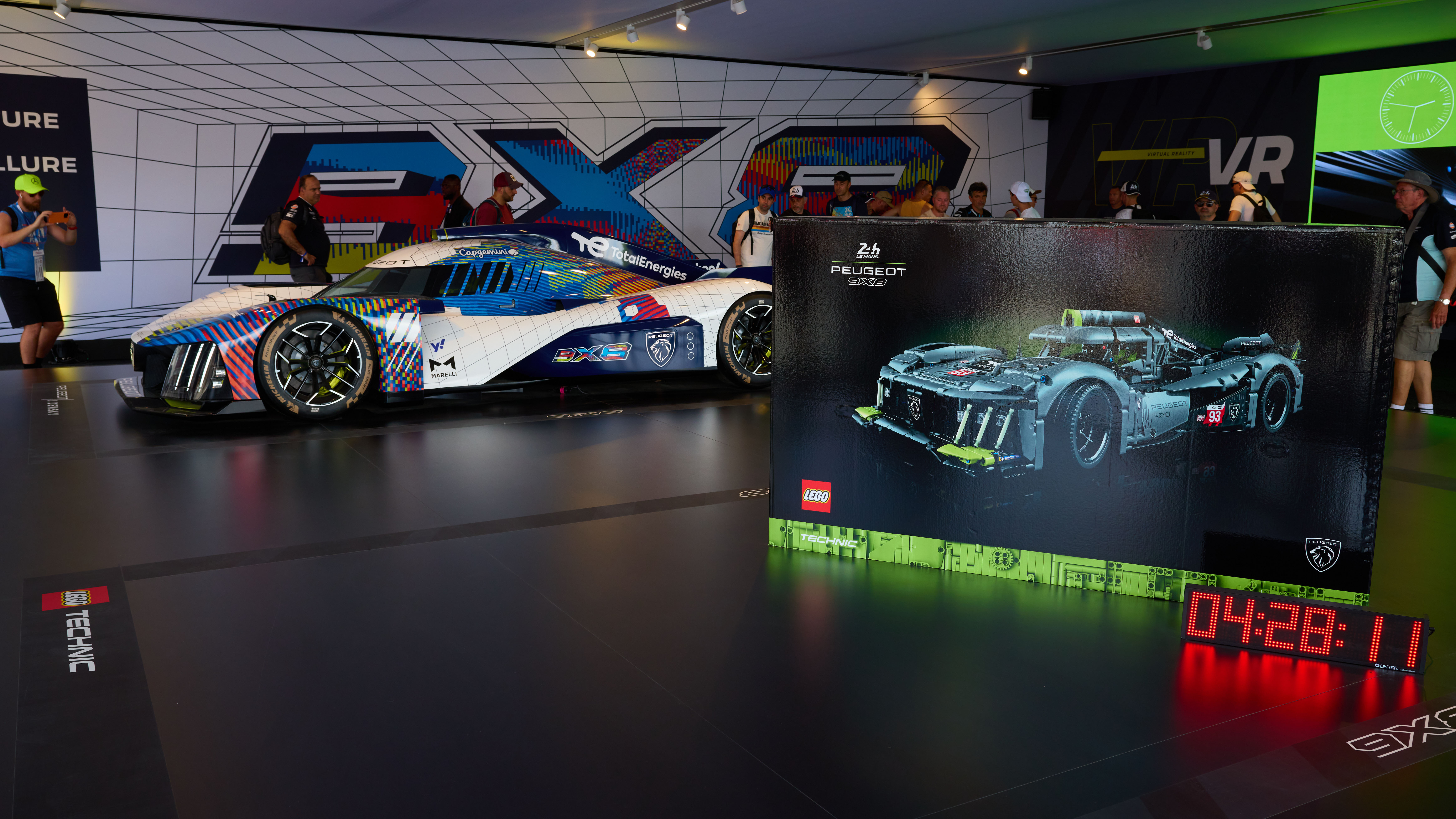 Peugeot Lego Le Mans car 2023