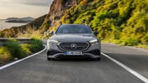 Mercedes E-Class estate dynamic front view