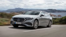 Mercedes E-Class estate front three quarters dynamic