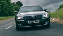 Armoured Skoda Superb Top Gear 2023