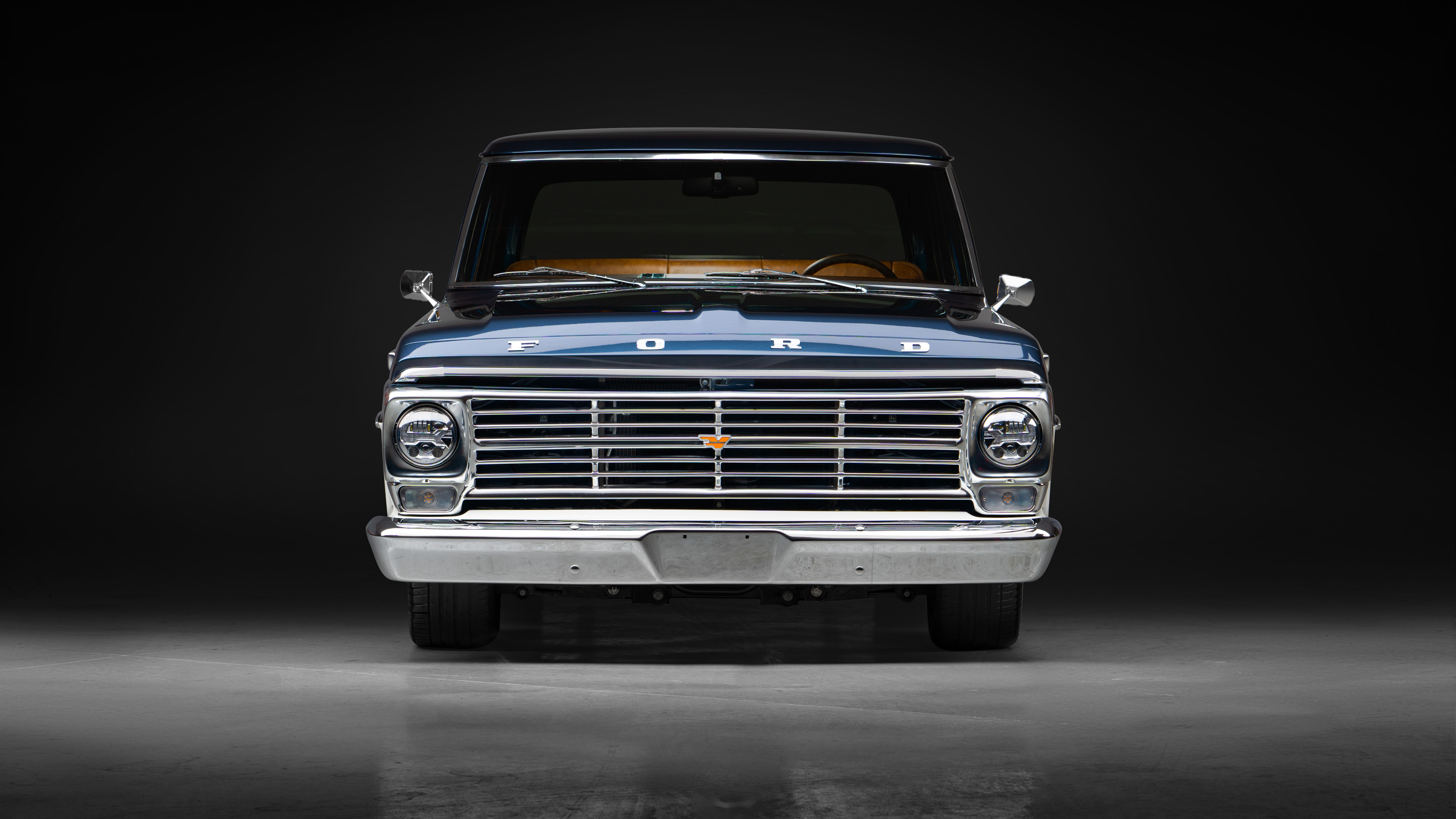 Florida tuner gives classic Ford F-100 a new Coyote V8 and some polish