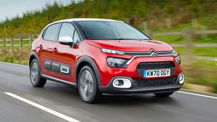 Dynamic shot of Citroen C3