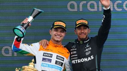 Hamilton bagged his *fourteenth* British GP podium