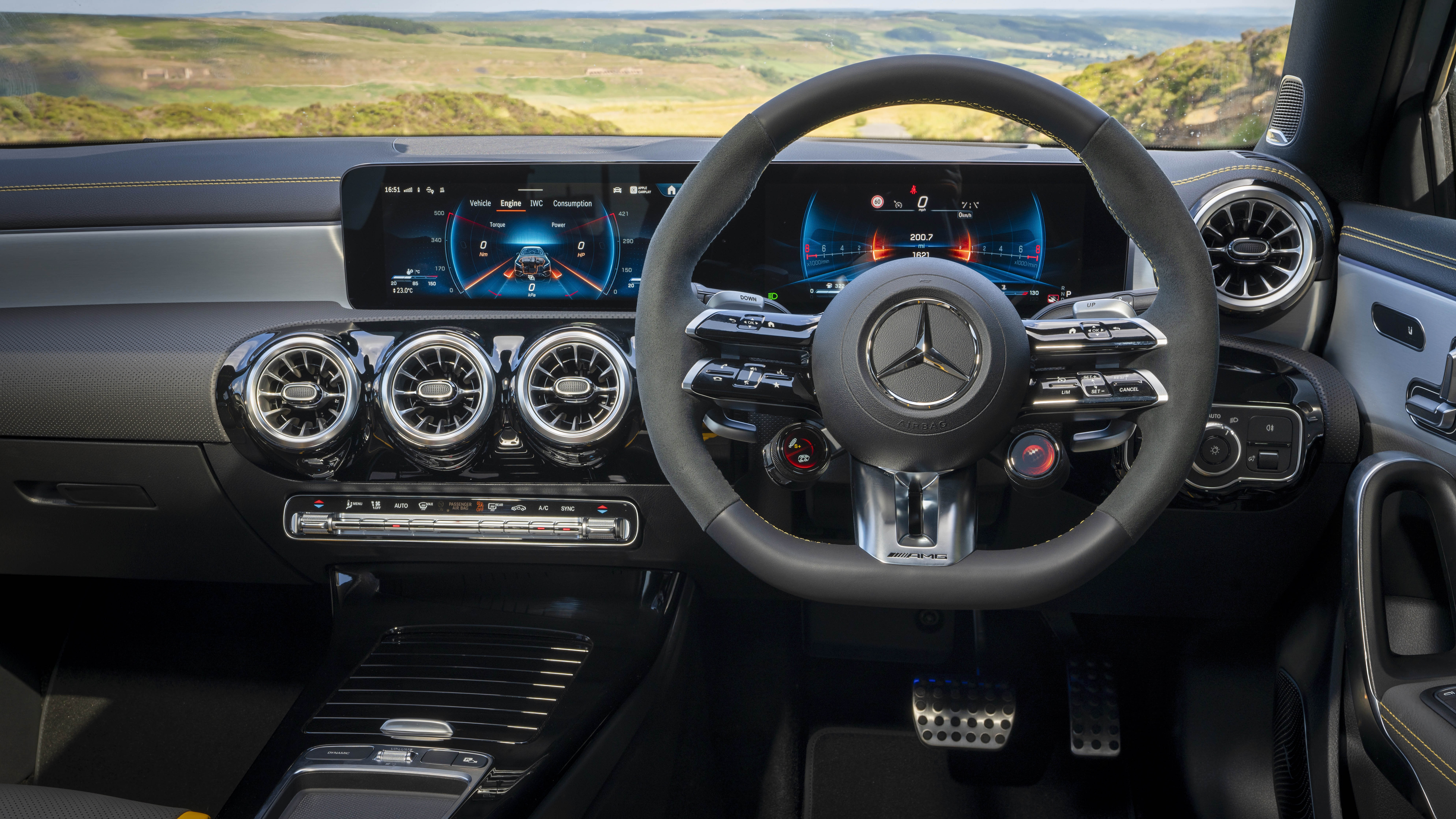 Mercedes-AMG A45 interior