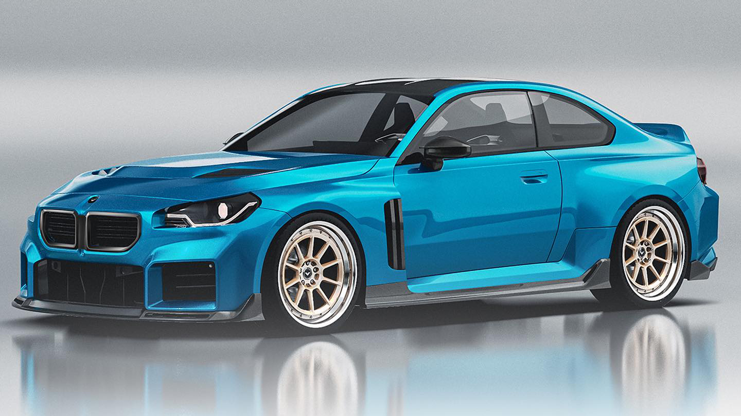 BMW M2 modified Vorsteiner Top Gear