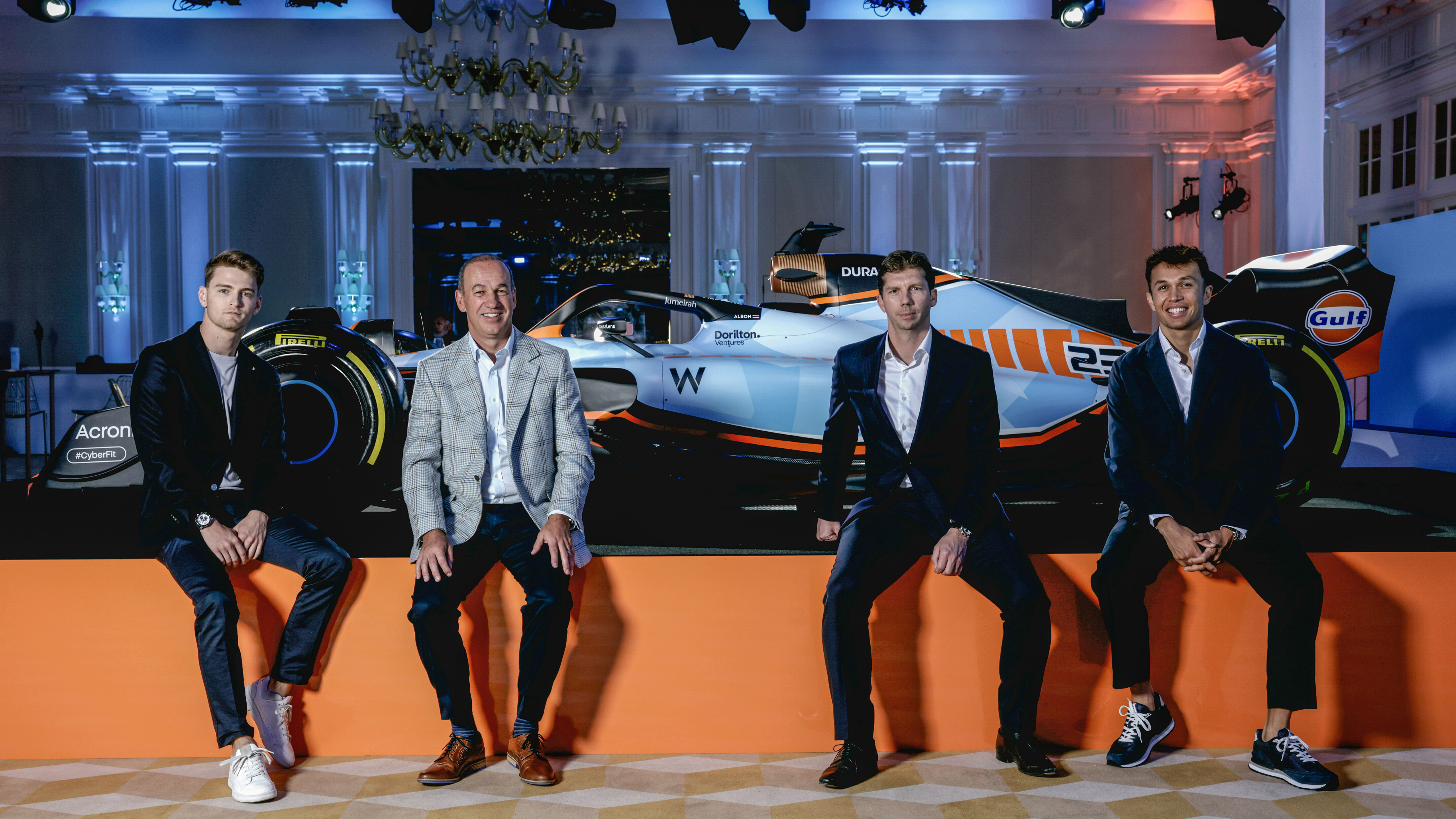 Williams 2023 Gulf livery reveal