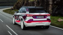 Audi Q6 e-tron prototype review Top Gear 2023