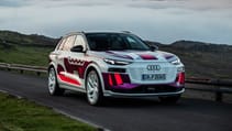 Audi Q6 e-tron prototype review Top Gear 2023