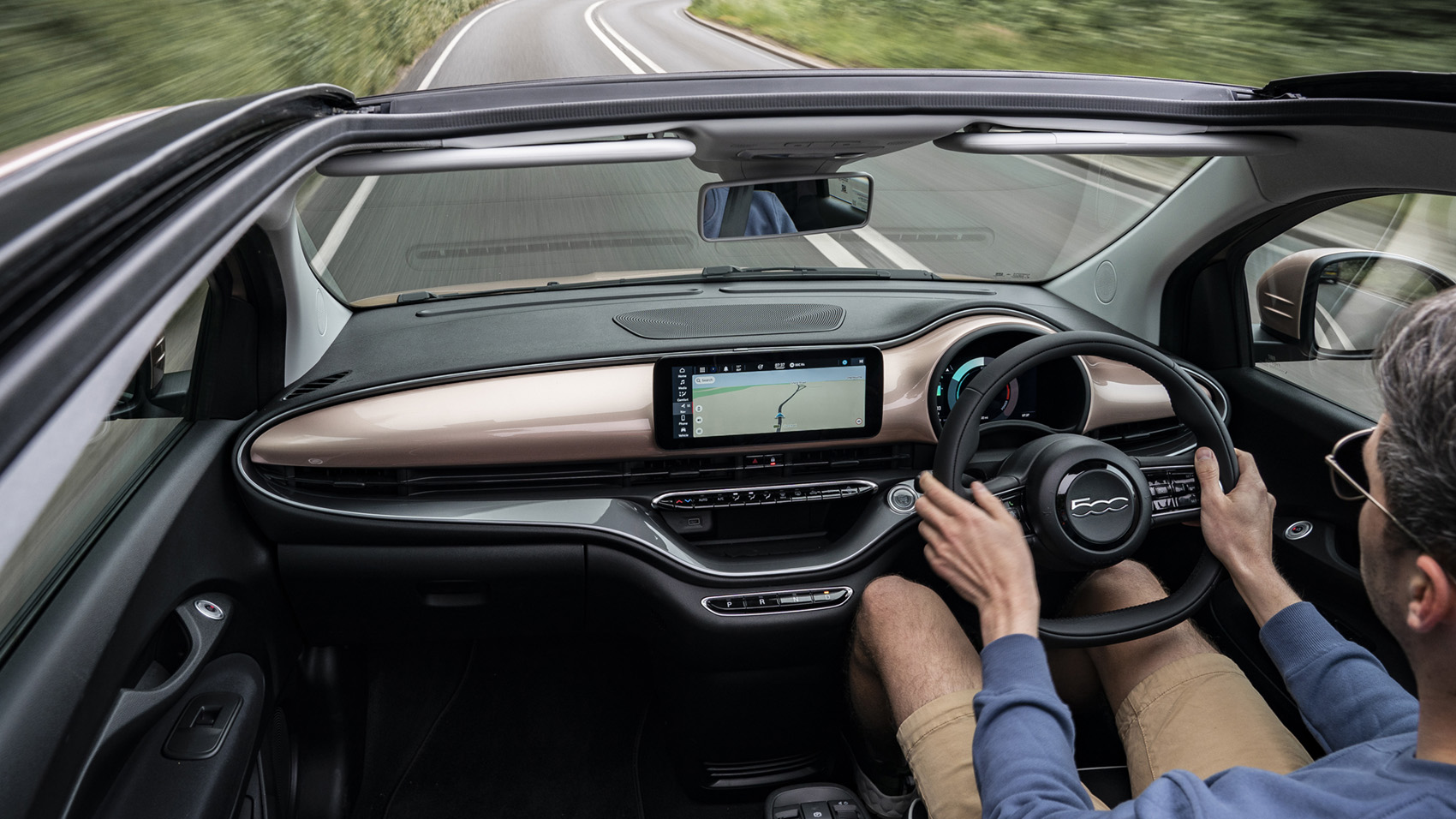 Fiat 500C convertible experiment