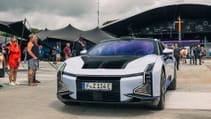 HiPhi Z had a First Glance circuit at Goodwood FoS