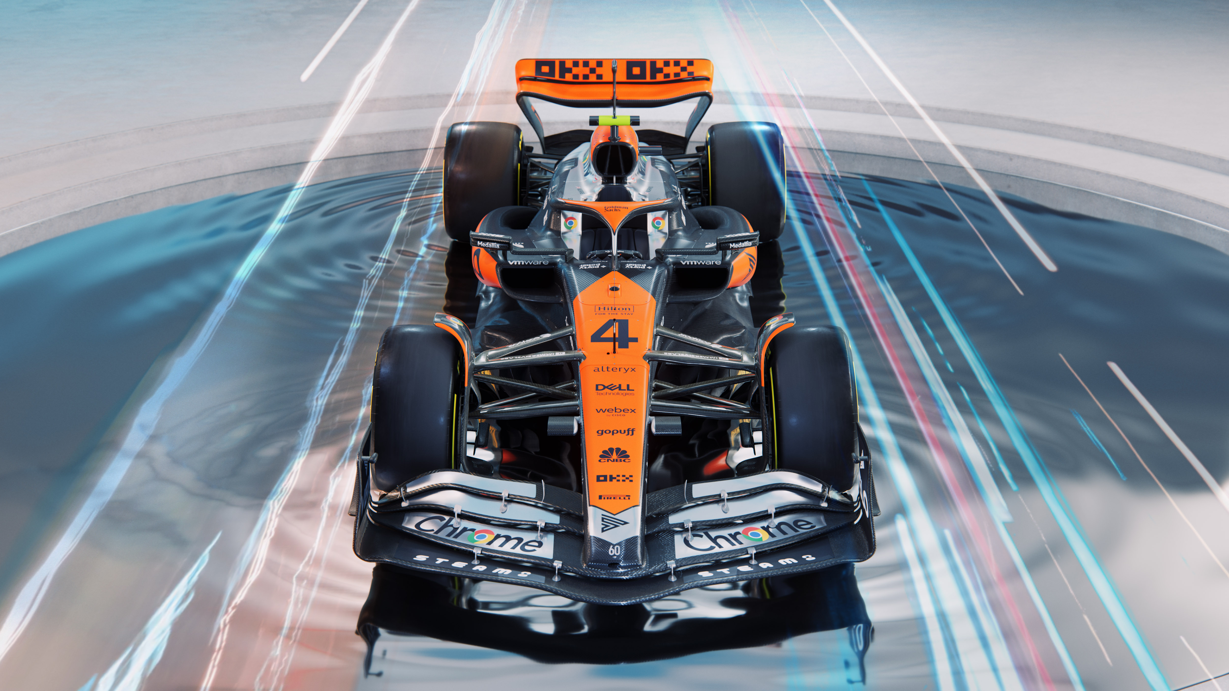 McLaren chrome livery 2023 Top Gear