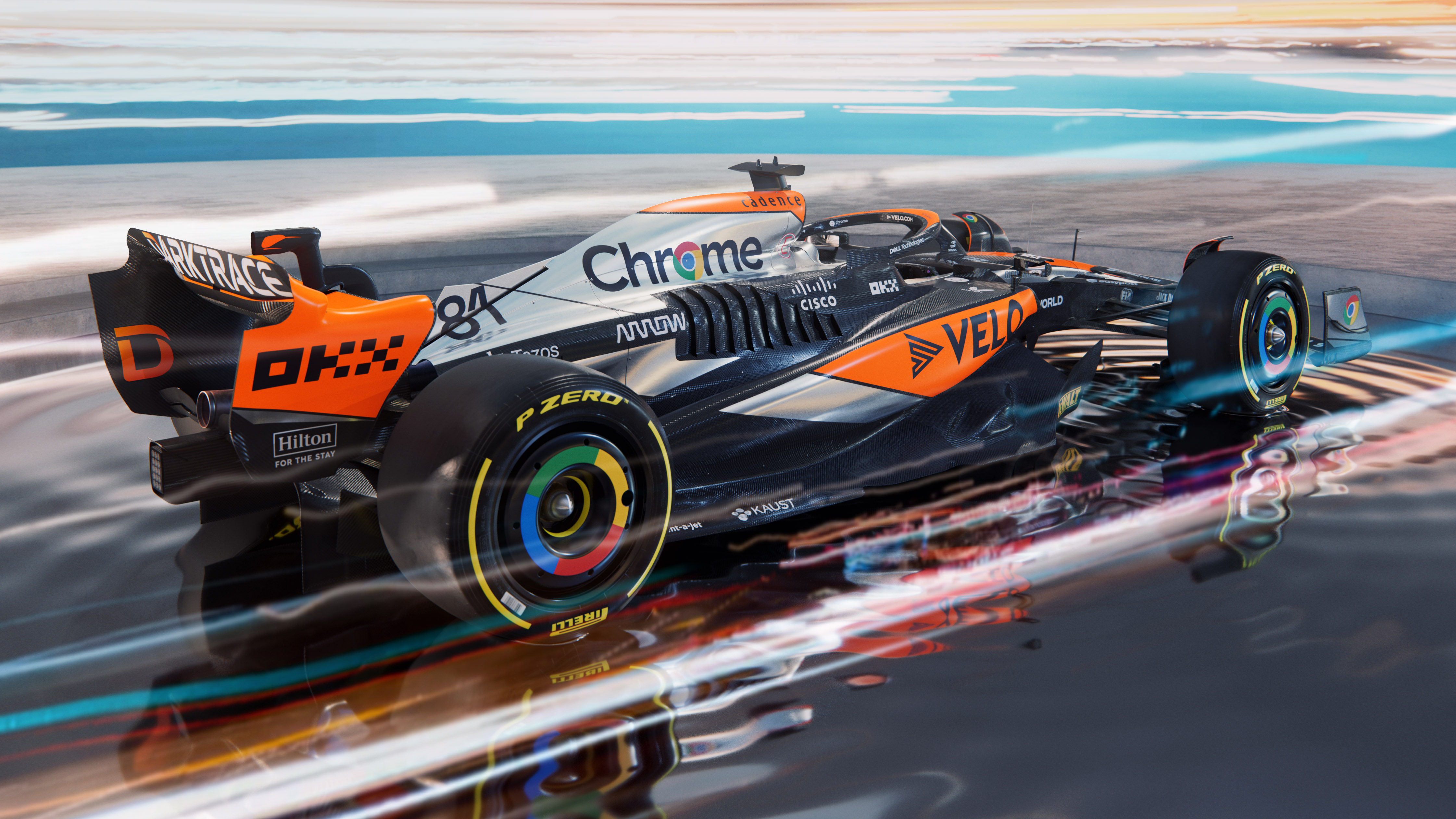 McLaren chrome livery 2023 Top Gear