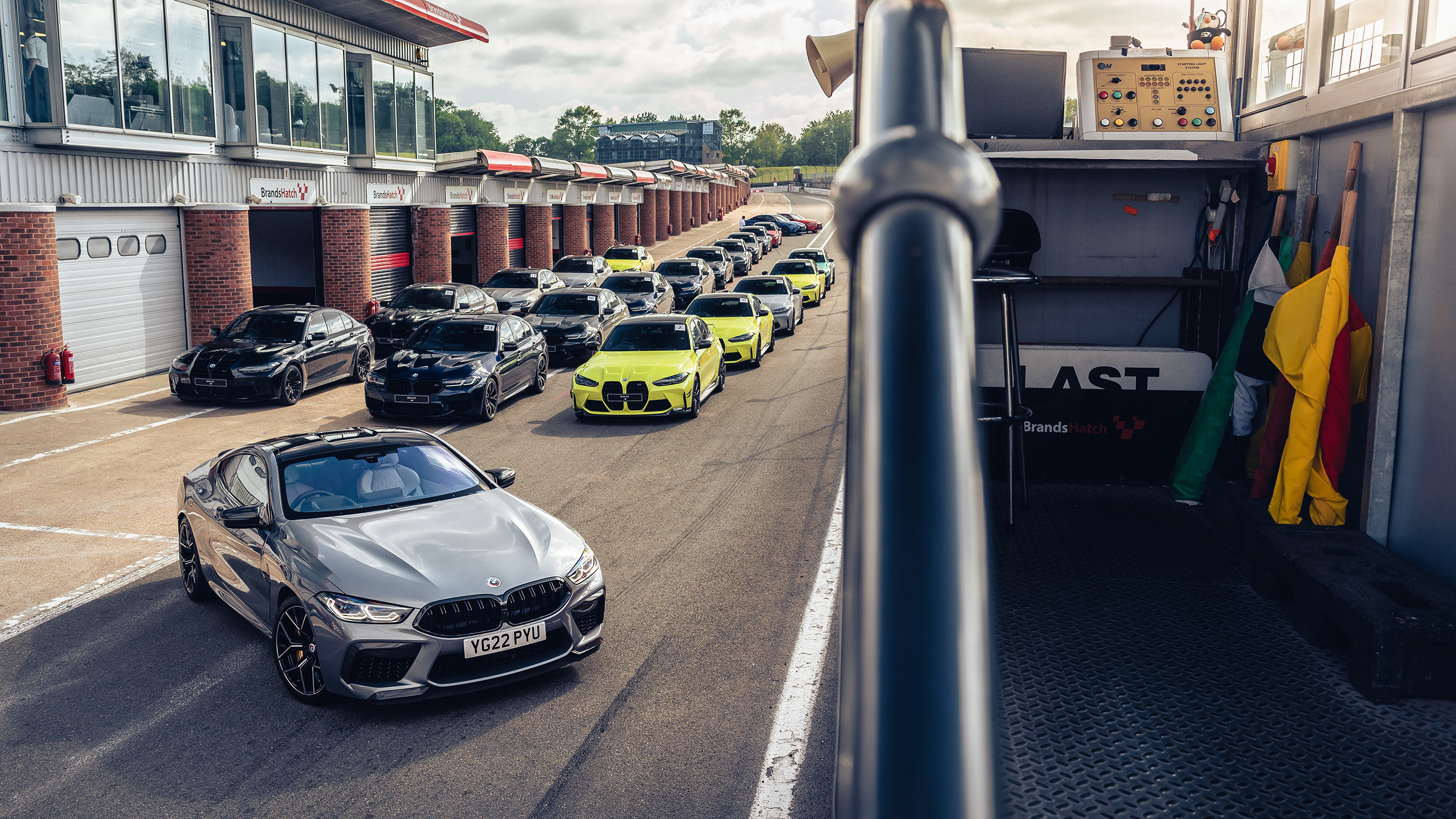 BWM M8 Top Gear Magazine M Track Day