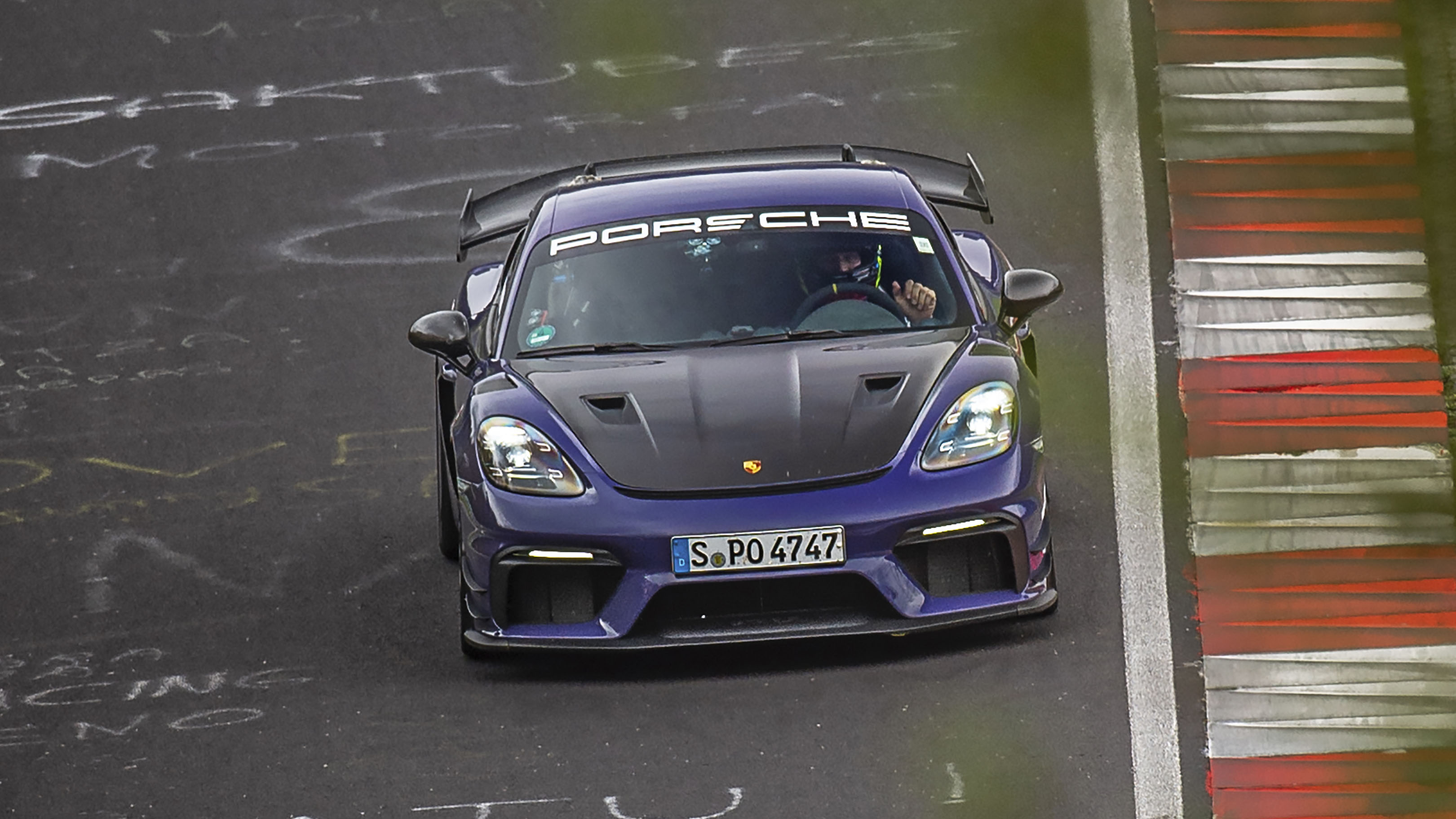 Porsche 718 Cayman GT4 RS with the Manthey Kit 2023