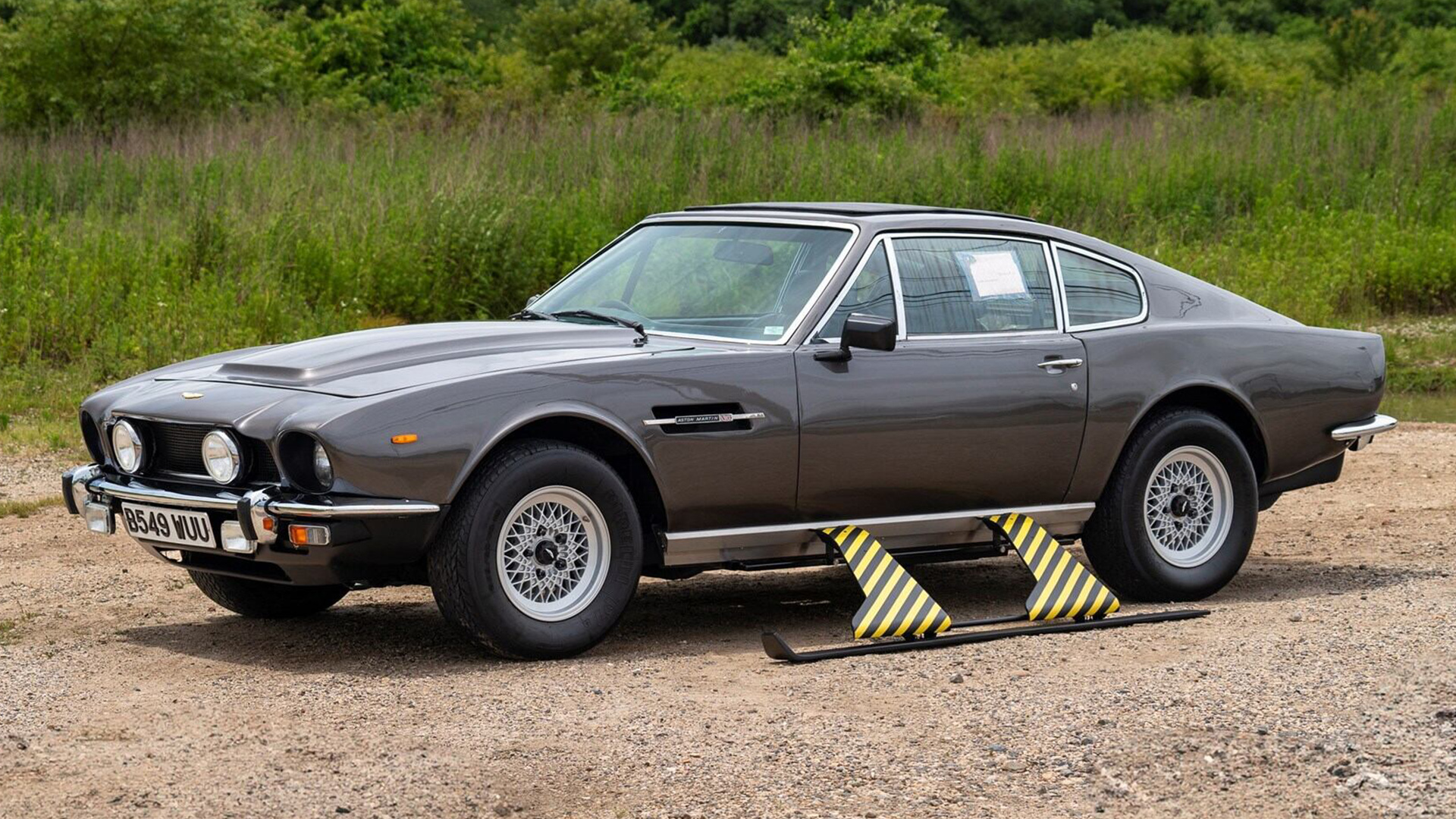 1973 Aston Martin V8 modded for James Bond movie - from front