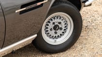 1973 Aston Martin V8 modded for James Bond movie - close up of wheel