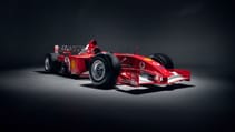 Ferrari F2001b front