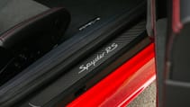 Porsche 718 Spyder RS door sill