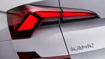 Rear light shot of Skoda Kamiq