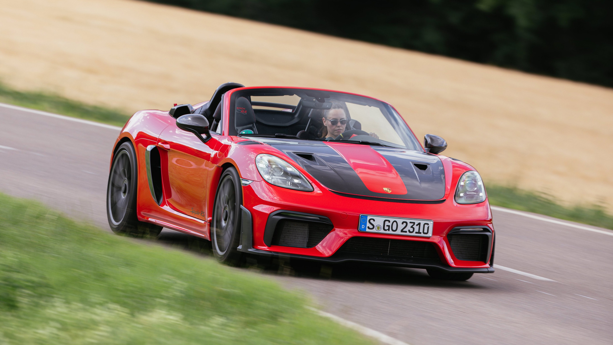 Porsche 718 Spyder RS front