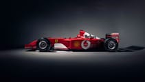 Ferrari F2001b profile