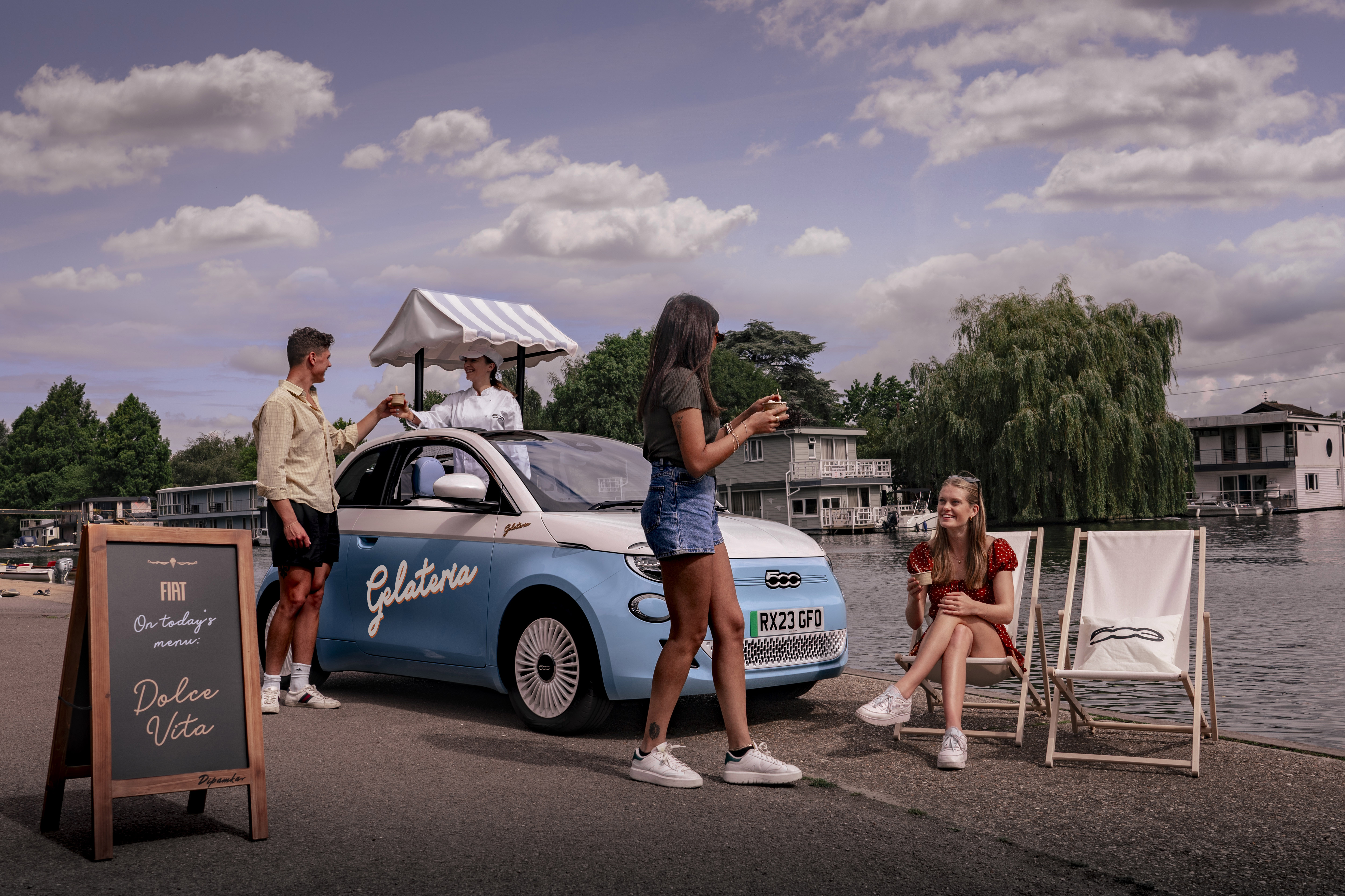 Fiat 500e Gelateria Edition Top Gear