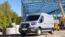 Ford e-Transit driven