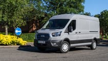 Ford e-Transit driven