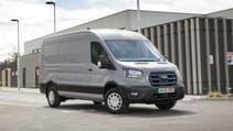 Ford e-Transit driven