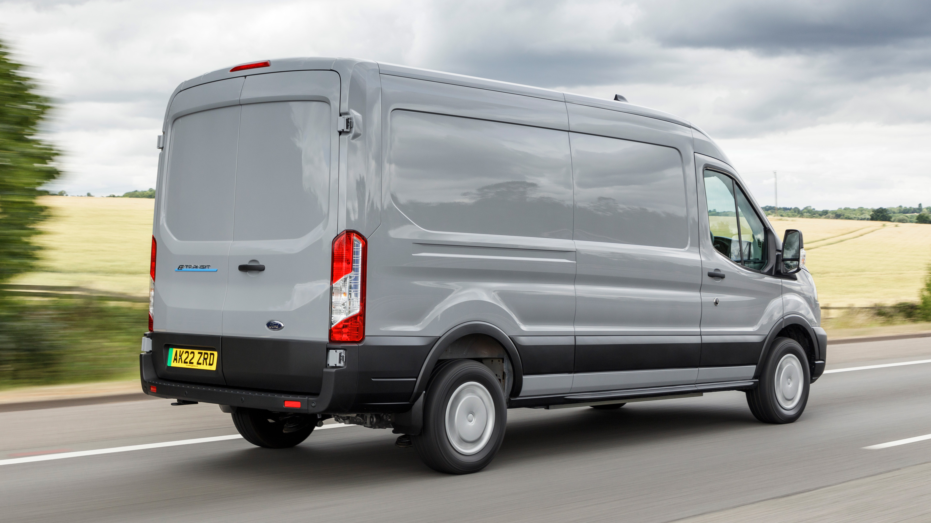 Ford e-Transit rear