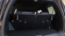 Hyundai Santa Fe boot third row up