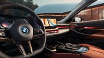 BMW 5 Series LWB front dashboard