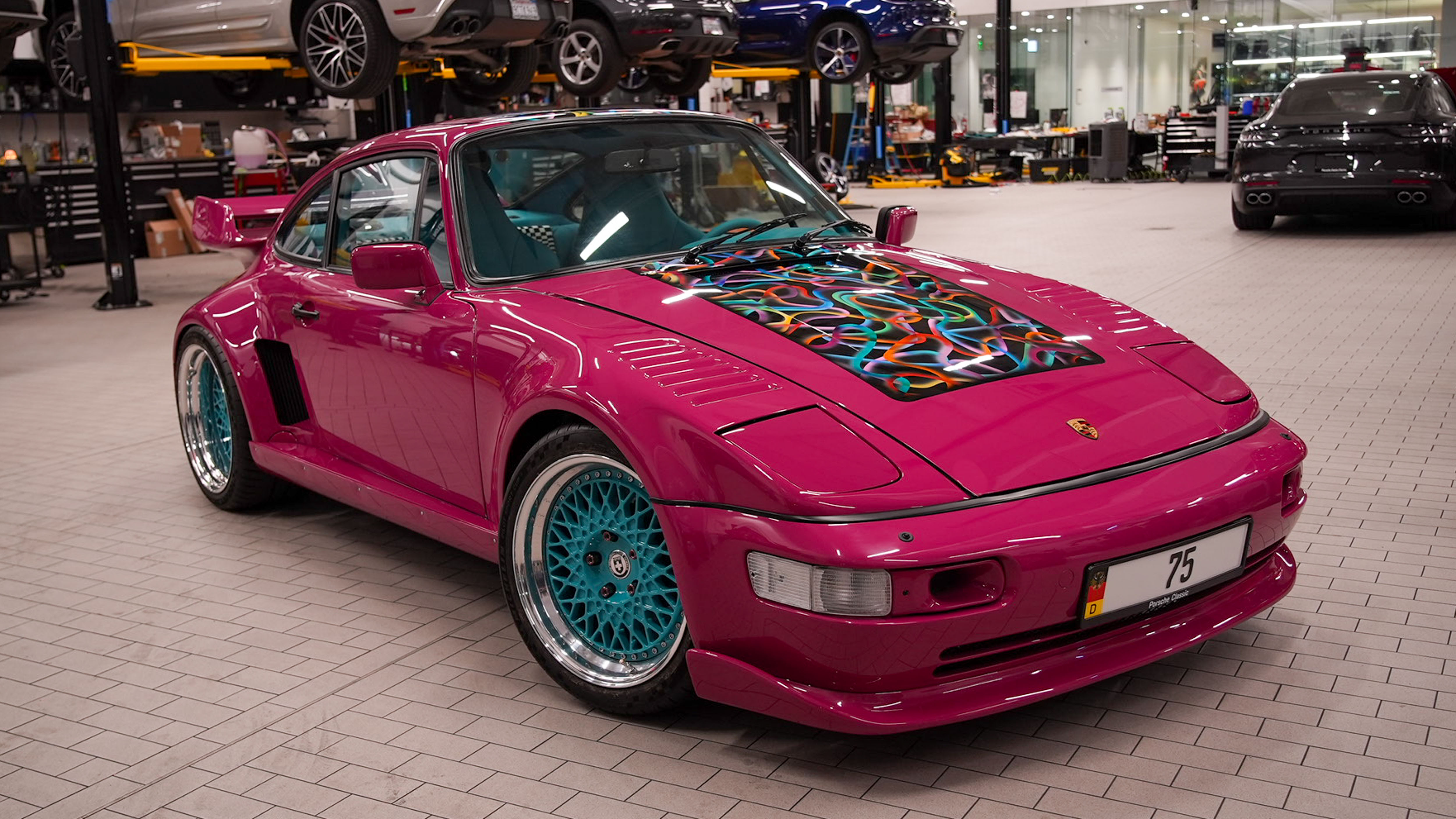 Porsche 930 Turbo Slantnose modified by Galpin 2023