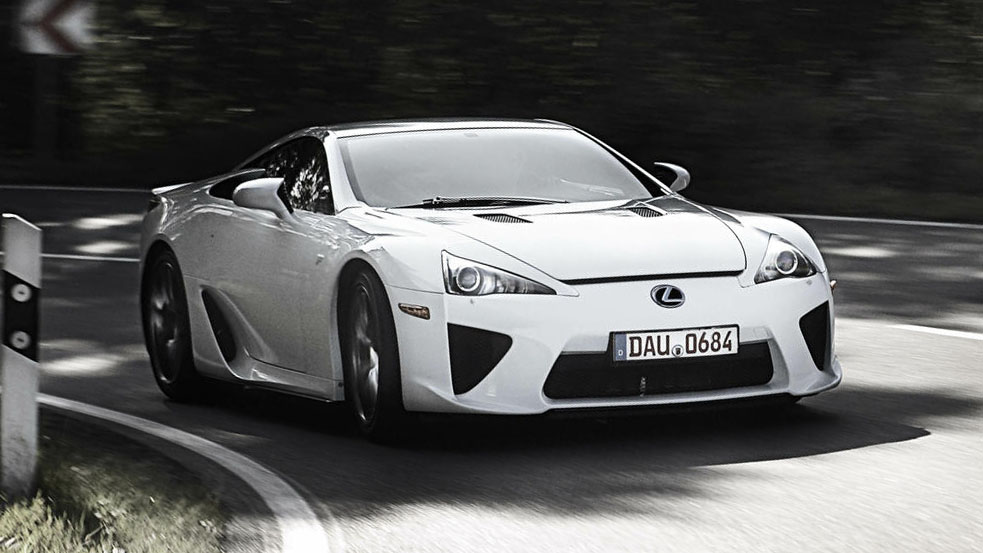 Lexus LFA Top Gear 2023