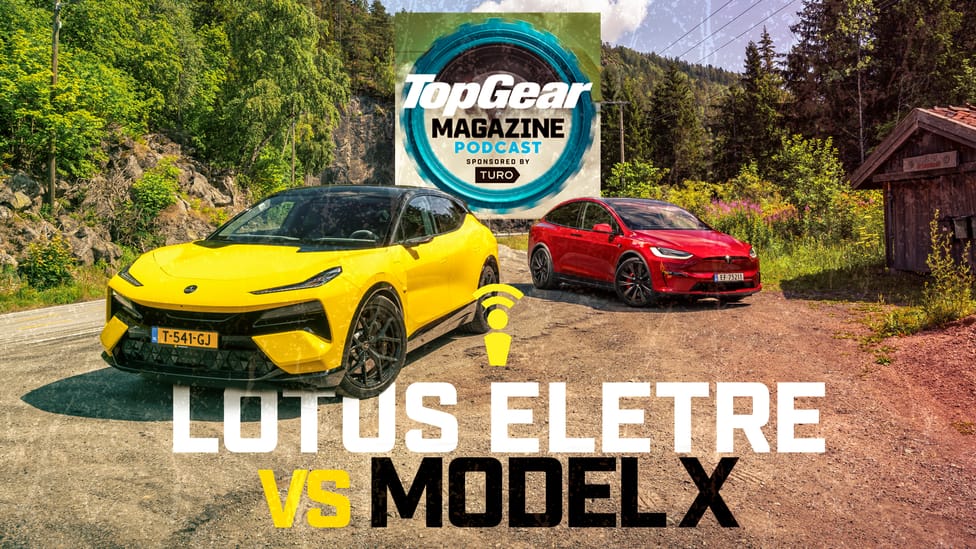 Top Gear magazine Podcast Lotus vs Tesla