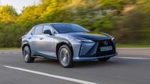 Lexus RZ electric SUV driven