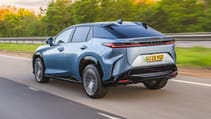 Lexus RZ electric SUV driven