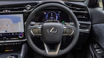 Lexus RZ electric SUV driven