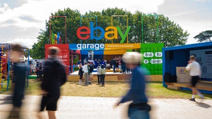 eBay Garage at the 30th edition of the Goodwood Festival of Speed 