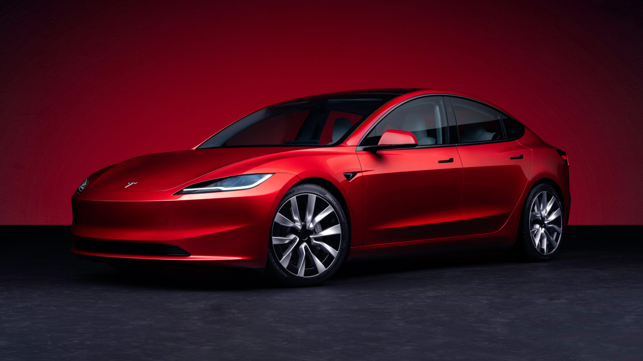 Tesla Model 3 front