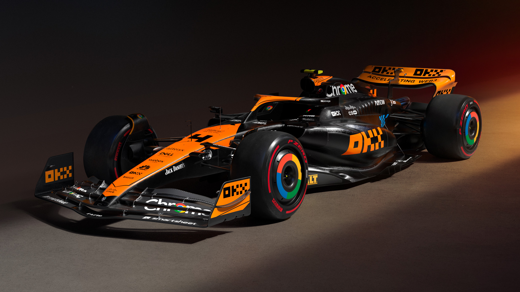 McLaren Stealth Mode’ livery front