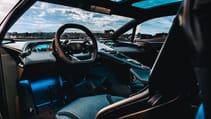 Lamborghini Lanzador concept front seat