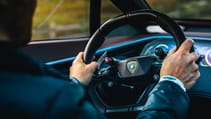 Lamborghini Lanzador concept driving