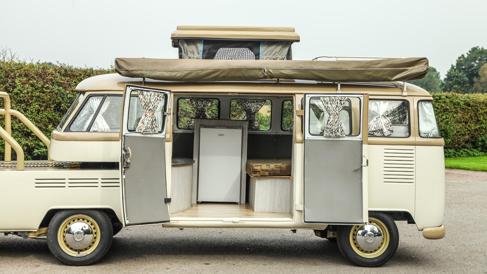 Volkswagen Type 2 camper fifth wheel Top Gear