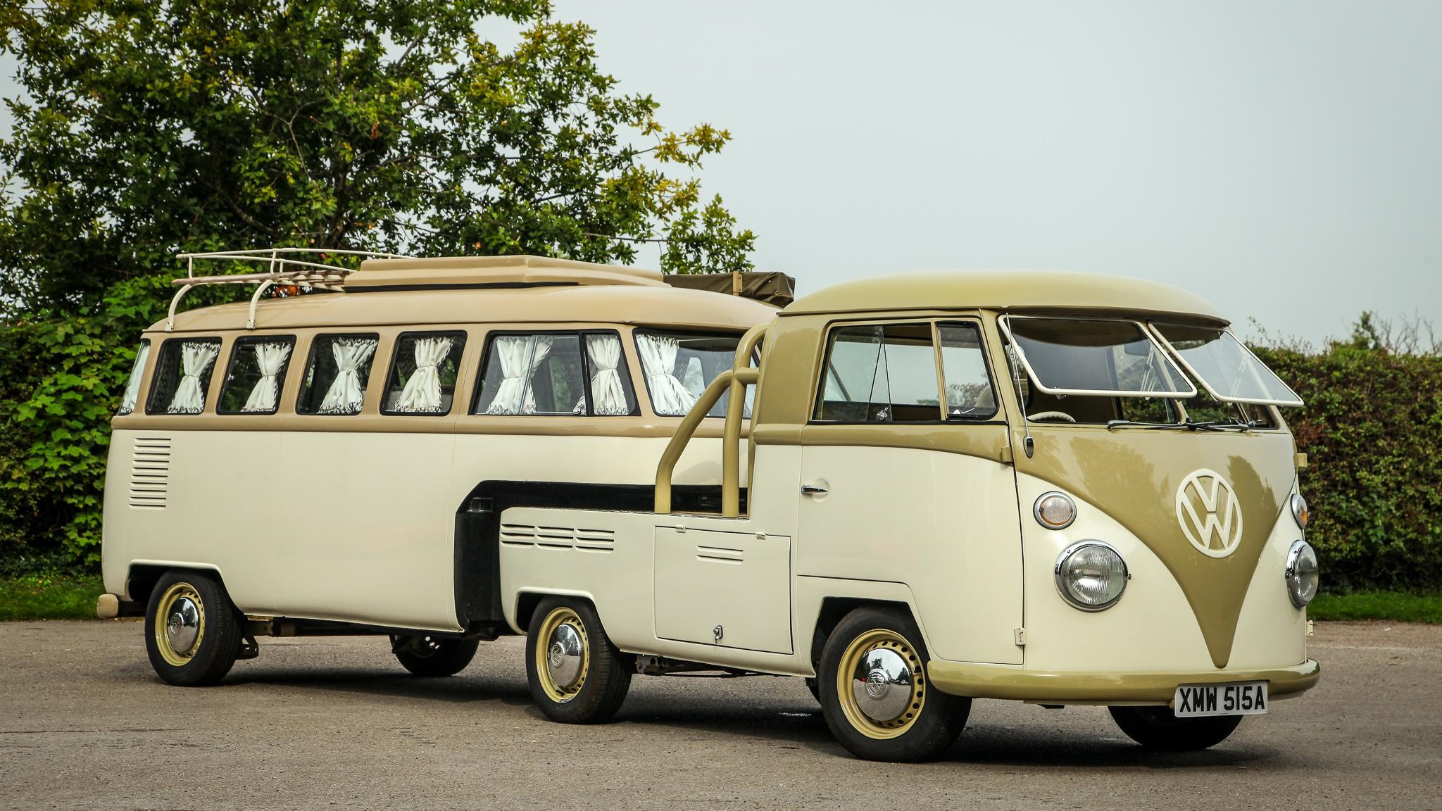 Volkswagen Type 2 camper fifth wheel Top Gear