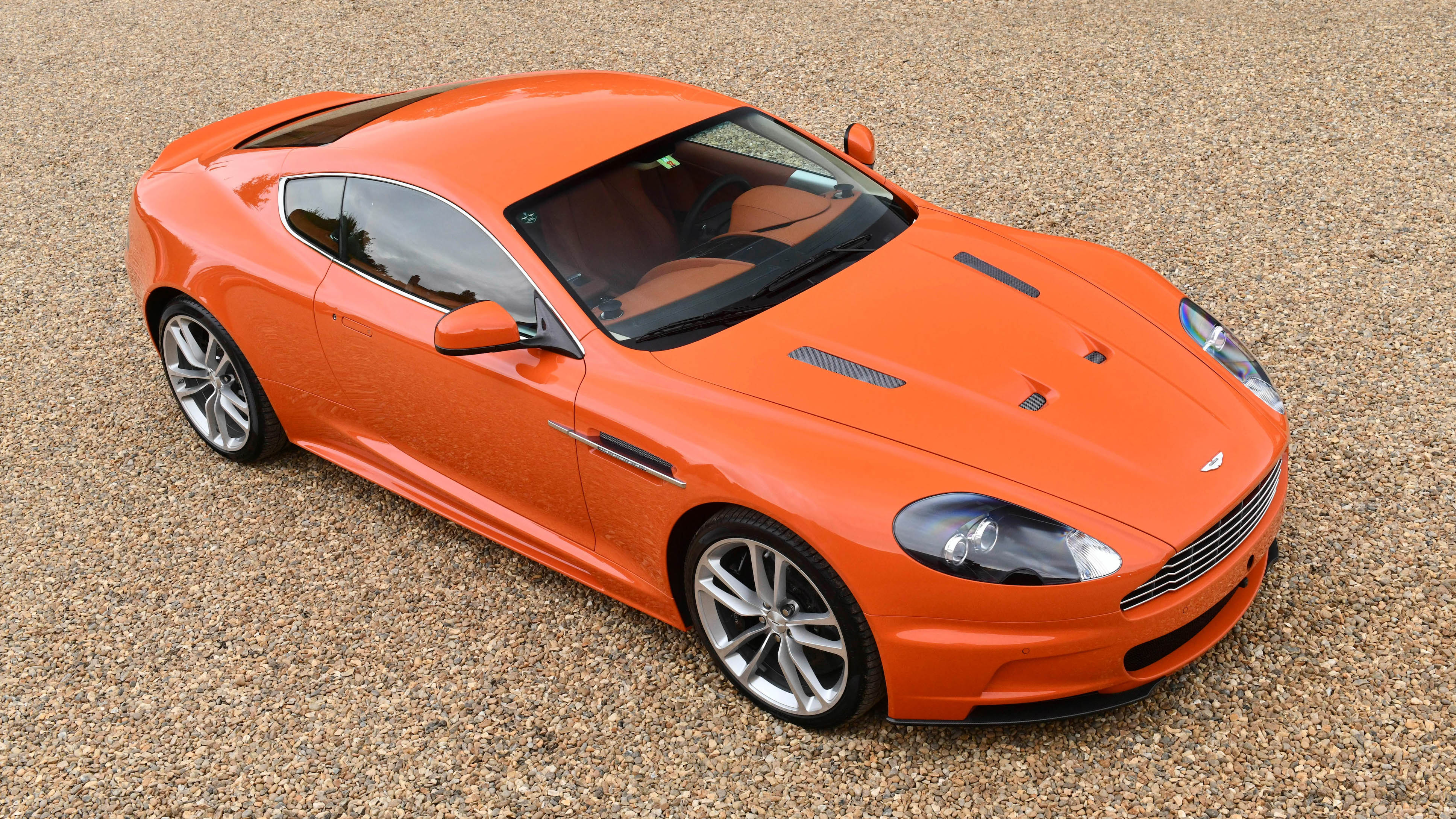 Orange Aston Martins Bonhams Top Gear