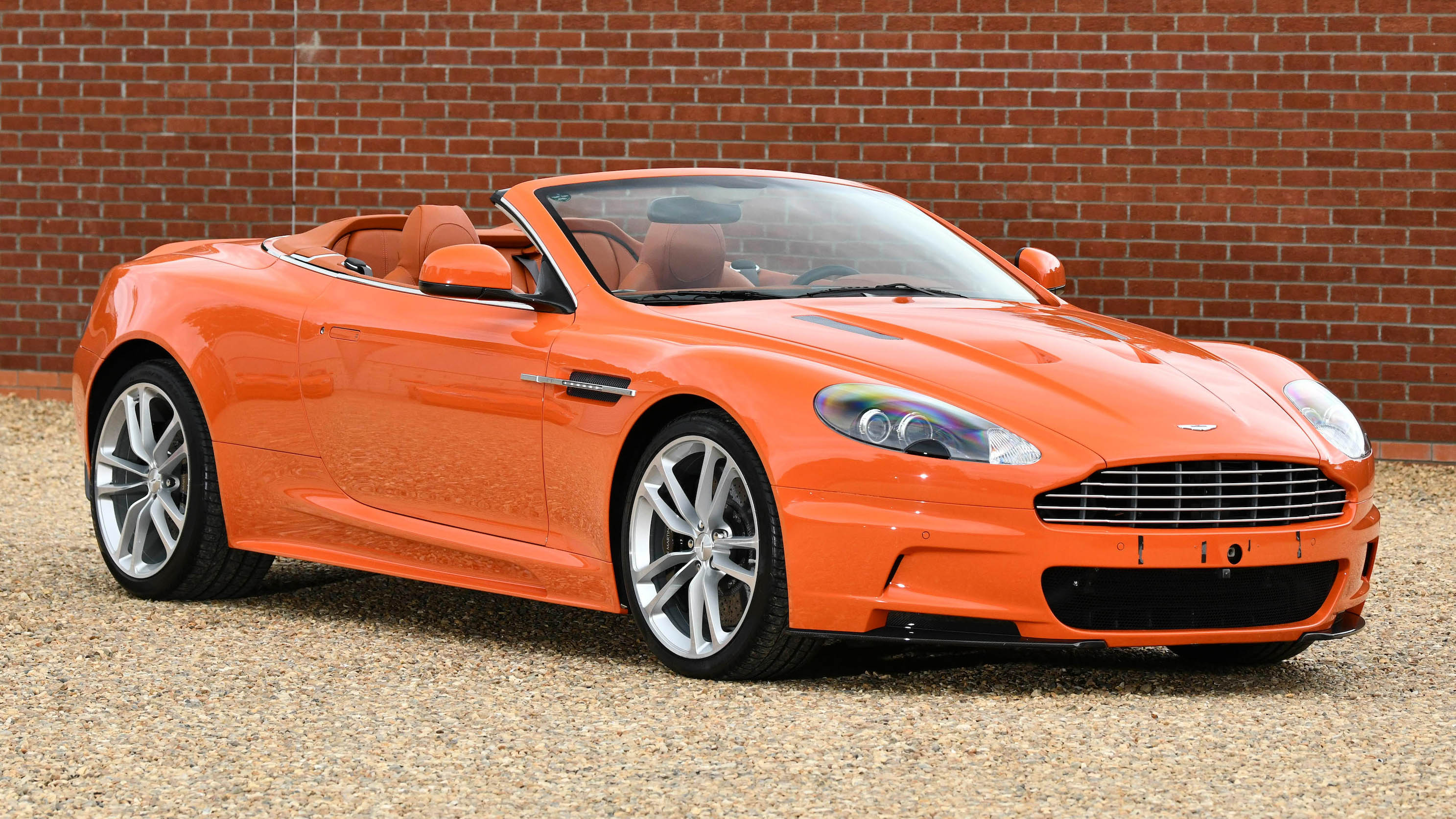 Orange Aston Martins Bonhams Top Gear