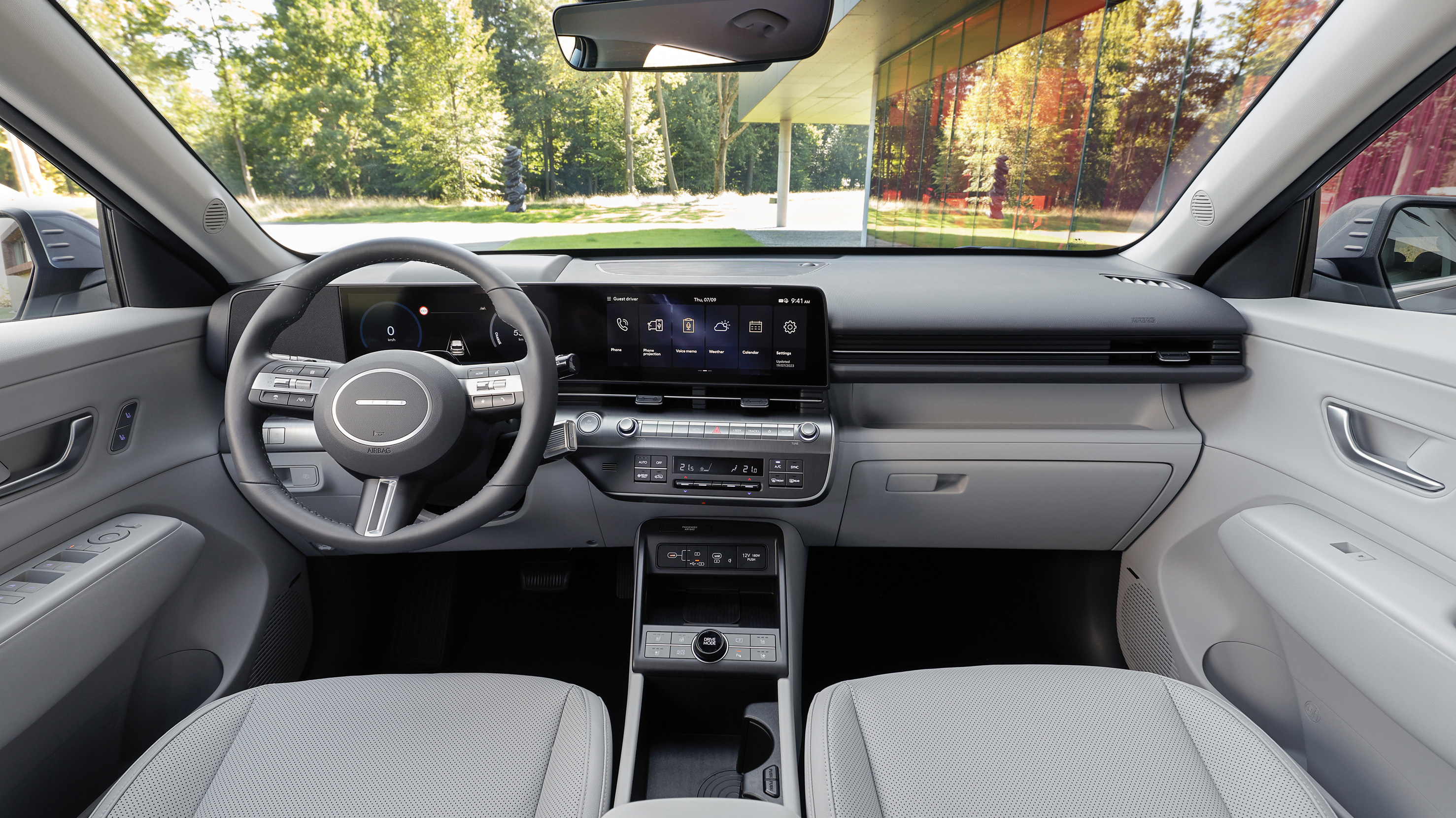 Hyundai Kona Electric interior