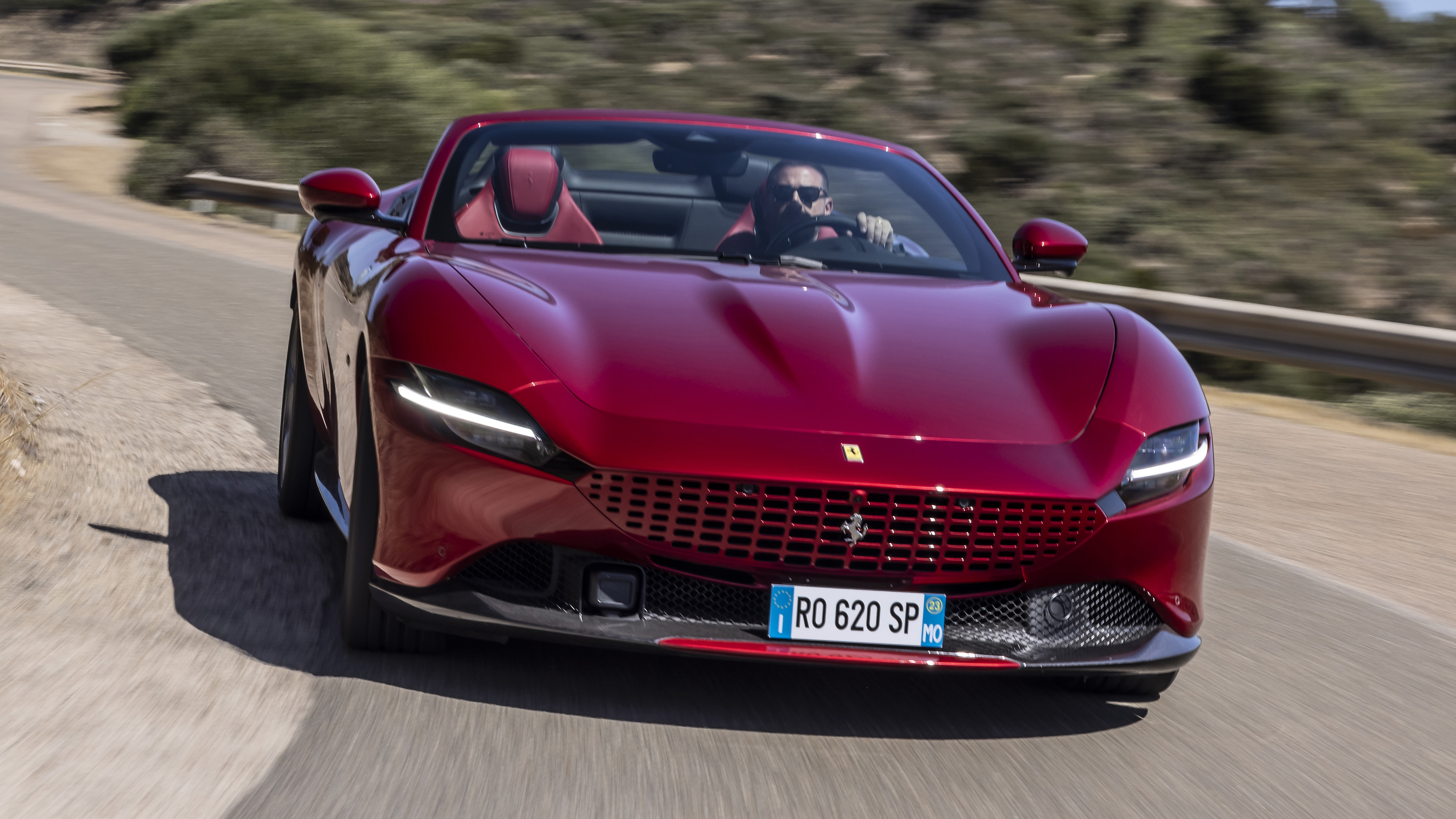 Ferrari Roma Spider front