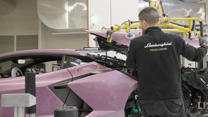 Lamborghini Revuelto factory story 2023